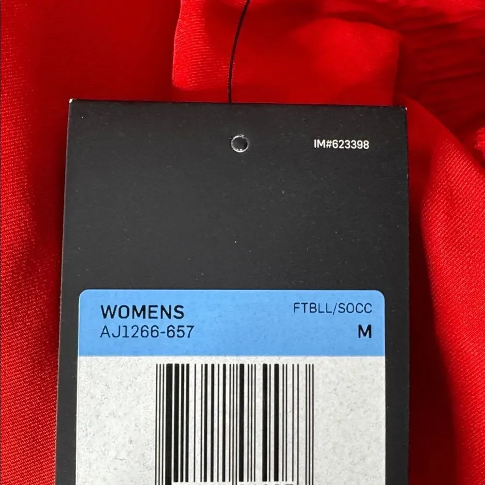 Women’s Nike Red Sport Shorts Dri-Fit AJ1266-657 Loose Fit Size M NWT